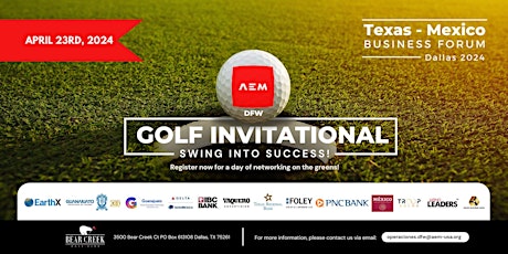 AEM DFW - Golf Invitational I Swing Into Success!