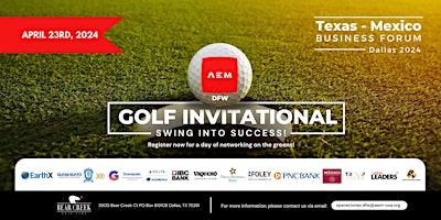 Immagine principale di AEM DFW - Golf Invitational I Swing Into Success! 