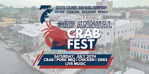 Hauptbild für Seven Sounds Brewing Co 3rd Annual Crab Fest