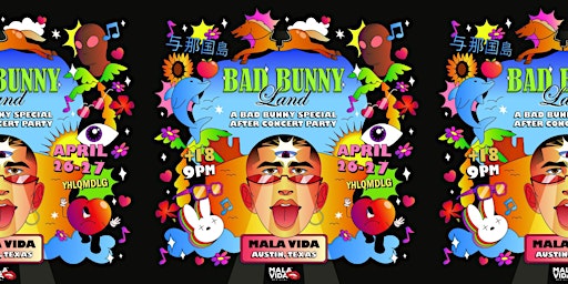 Immagine principale di BAD BUNNY AFTER PARTY AT MALA VIDA APRIL 26 