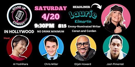 SATURDAY STANDUP COMEDY SHOW: STANDUP COMEDY SHOW @THE HOLLYWOOD COMEDY