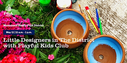 Image principale de Little Designers in The District with Playful Kids Club: Mother's Day Craft