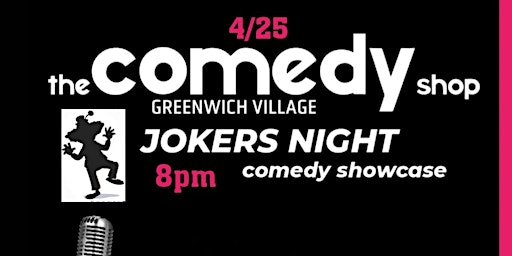 Primaire afbeelding van COMEDY SHOP: JOKERS' NIGHT COMEDY SHOWCASE