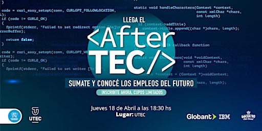 Imagem principal do evento AfterTec San Miguel