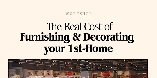 Primaire afbeelding van The Cost of Furnishing and Decorating your 1st Home