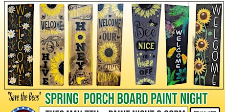 Porch Boards Paint night @ Retro in Camrose