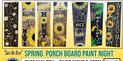 Primaire afbeelding van Porch Boards Paint night @ Retro in Camrose