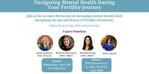 Imagem principal do evento Breaking the Silence: Navigating Mental Health During Your Fertility Journey