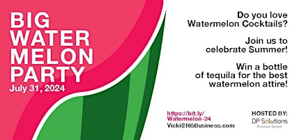 WaterMelon Party  - July 31  primärbild