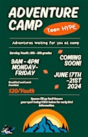 Imagem principal do evento Teen HYPE Adventure Camp