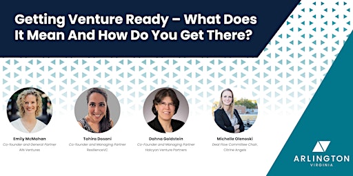 Imagem principal do evento Getting Venture Ready — What Does It Mean and How Do You Get There?