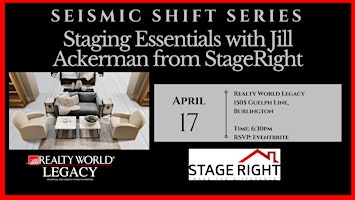 Imagem principal do evento Staging Essentials with Jill Ackerman from StageRight