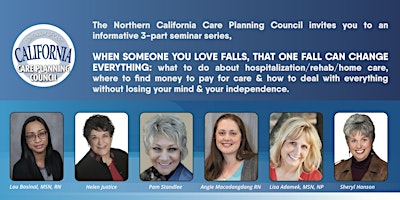 Imagen principal de SESSION 3: HOME SAFETY & CAREGIVING OPTIONS: ONE FALL CAN CHANGE EVERYTHING
