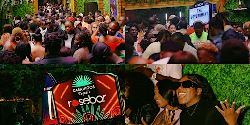 Imagem principal do evento DC Sunday Day Party @ Rosebar w/ Open Bar; Afrobeats, Hip Hop, Dancehall