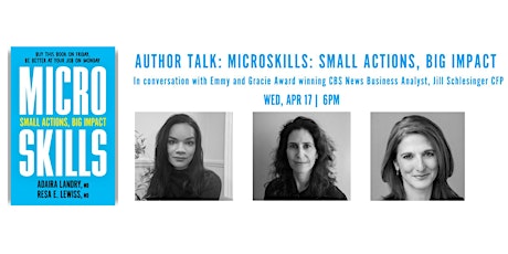 Author Talk: MicroSkills: Small Actions, Big Impact primary image