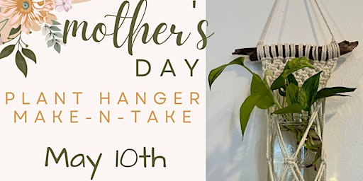 Mothers Day Macrame´  Hanger Make-N-Take  primärbild