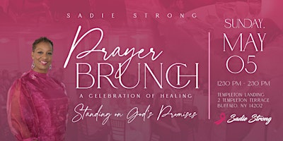 Imagen principal de 3rd Annual Sadie Strong Prayer Brunch