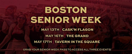 BOSTON SENIOR WEEK 2024