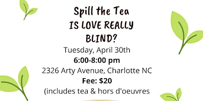 Immagine principale di Spill the Tea: Is Love Really Blind? 