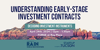 RAIN: Understanding Early-Stage Investment Contracts primary image