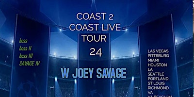 Imagem principal de joey savage coast 2 coast tour 24