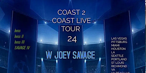 Image principale de joey savage coast 2 coast tour 24