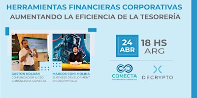 Imagem principal do evento Herramientas Financieras corporativas: Aumenta la eficiencia de tesorería