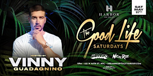 Imagen principal de VINNY GUADAGNINO @ HARBOR NYC