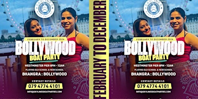 Primaire afbeelding van FLASH SALE-Bollywood boat party celebrations