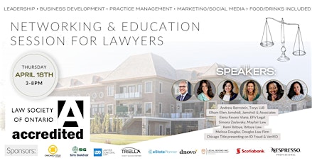 Networking & Education Session for Lawyers at the Arlington Estates