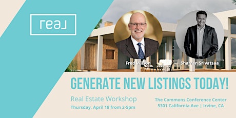 Generate New Listings Today! Real Estate Workshop