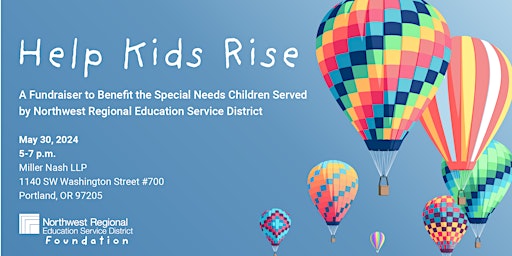 Imagem principal do evento Help Kids Rise: Northwest Regional ESD Foundation Reception