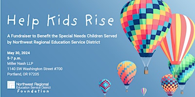Primaire afbeelding van Help Kids Rise: Northwest Regional ESD Foundation Reception
