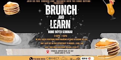 Imagen principal de Brunch & Learn - Home Buyer Seminar