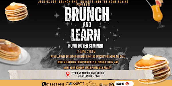 Brunch & Learn - Home Buyer Seminar