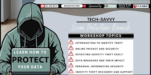 Immagine principale di Tech Savvy Series: Scam Protection Brunch 