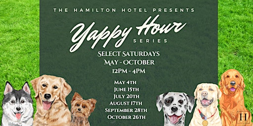 Primaire afbeelding van The Hamilton Hotel Alpharetta's Yappy Hour Series