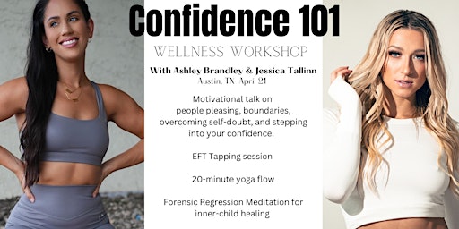 Imagem principal do evento Confidence 101 - Wellness Workshop