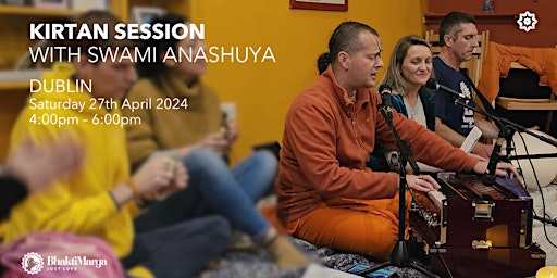 Immagine principale di Kirtan Session with Swami Anashuya – Dublin City 