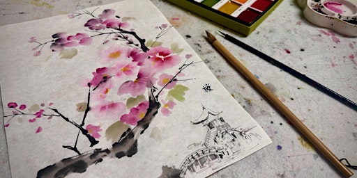 Imagem principal do evento Sumi-e Japanese painting workshop - Paint Botanicals