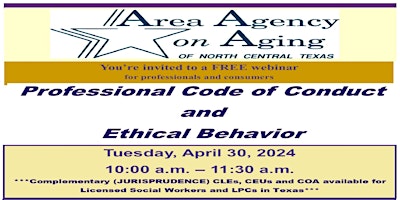 Imagem principal do evento Professional Code of Conduct and Ethical Behavior