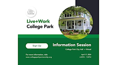 Partnership Live + Work Program Information Session