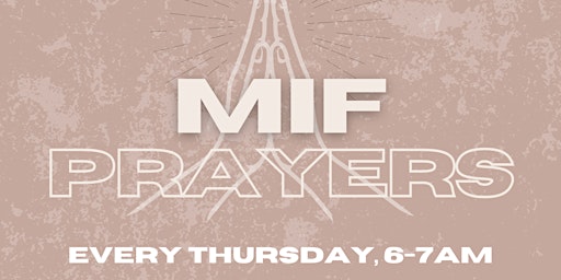 MIF Prayers  primärbild