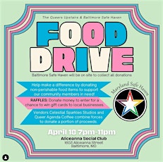 Canned Food Drive for Baltimore Safe Haven