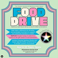 Primaire afbeelding van Canned Food Drive for Baltimore Safe Haven
