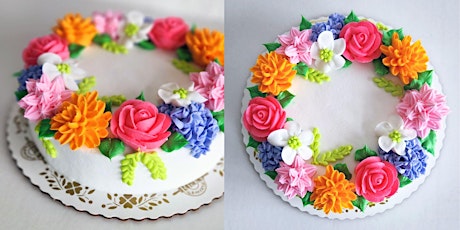 Spring Florals  Cake Class - Fayetteville