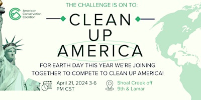 Imagen principal de ACC Austin: Shoal Creek Clean up for Earth Day 2024