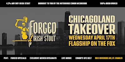 Imagen principal de FORGED CHICAGO TAKEOVER: FLAGSHIP LAUNCH PARTY