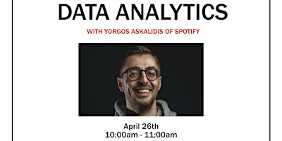 Imagen principal de Data Analytics Talk with Yorgos Askalidis