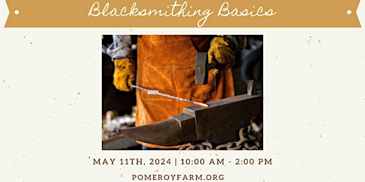 Imagem principal do evento Blacksmithing Basics